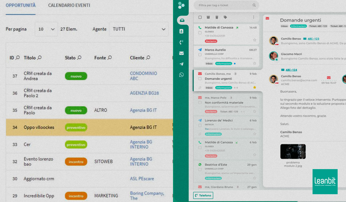 CRM Vs. PLOT. Nessuna sfida; bensì due strumenti diversi e complementari tra loro.